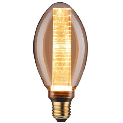 Paulmann LED Leuchtmittel Vintage-Birne B75 E27 4 W gold mit Innenkolben Leuchtmittel