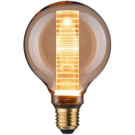 Paulmann LED Vintage Leuchtmittel Globe G95 E27 4 W gold mit Innenkolben Leuchtmittel