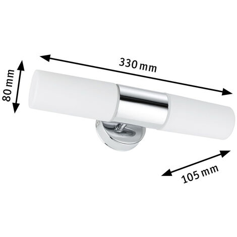 Paulmann Lenia 70350 Bad-Wandleuchte 40 W Chrom