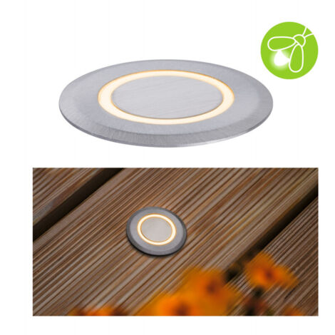 Paulmann Luminaire encastré doré extérieur 82 mm