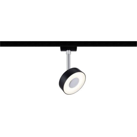 Paulmann Luminaire sur rail haute tension URail LED intégrée 5 W LED noir (mat) Q014892