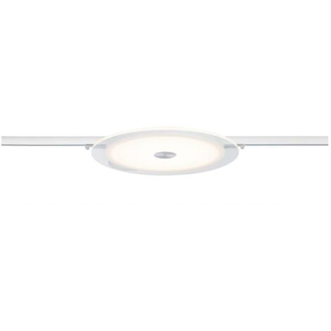 Paulmann luno pannello led 5w dimmerabile luce calda 3000k colore bianco opaco per sistema binario nanorail 94988