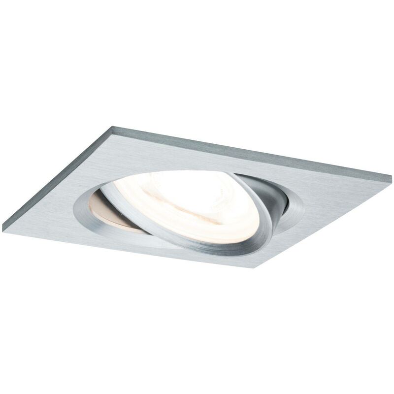 93491 Nova Spot encastrable led led 18 w Aluminium (tourné) D651561 - Paulmann