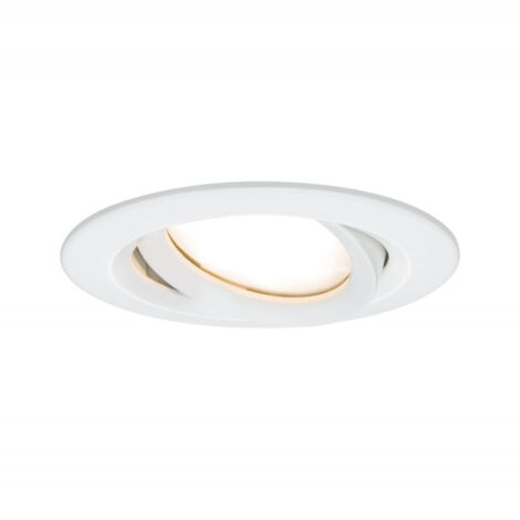 Paulmann Nova Plus Spot encastrable pour salle de bains LED LED 6 W IP65 blanc mat