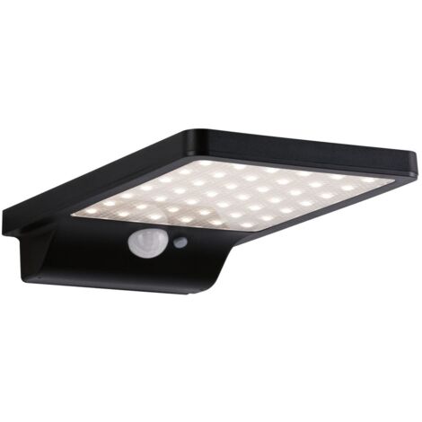 Paulmann Outdoor Solar Wandleuchte Solveig schwarz warmweiß Bewegungsmelder Wandleuchte