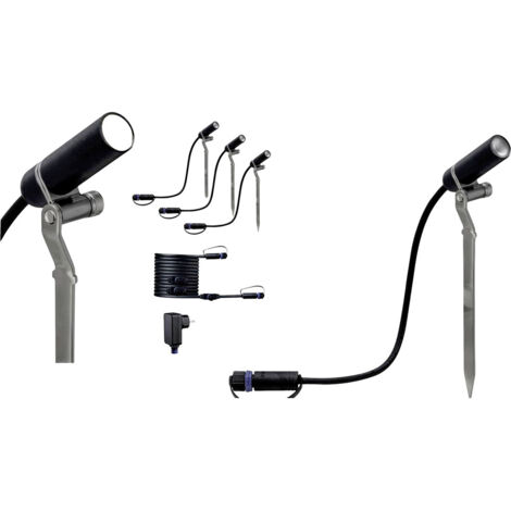 Paulmann Plantini 4064161325941 Système d'éclairage Plug&Shine kit de démarrage pour projecteur de j