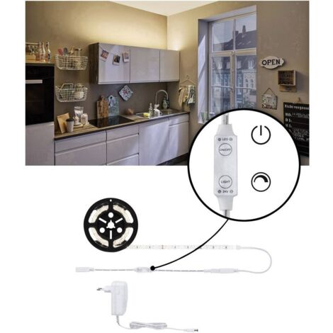 Paulmann SimpLED 78955 Ruban LED (Set complet) avec connecteur mâle 24 V 1.5 m blanc chaud 1 pc(s) R312651
