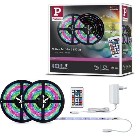 Paulmann SimpLED Motion striscia LED multicolore 10 metri