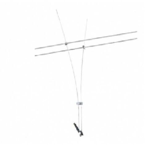 PAULMANN LICHT Paulmann sistema a cavi asta per lampade colore cromo 50w attacco gu5.3 12v 971229