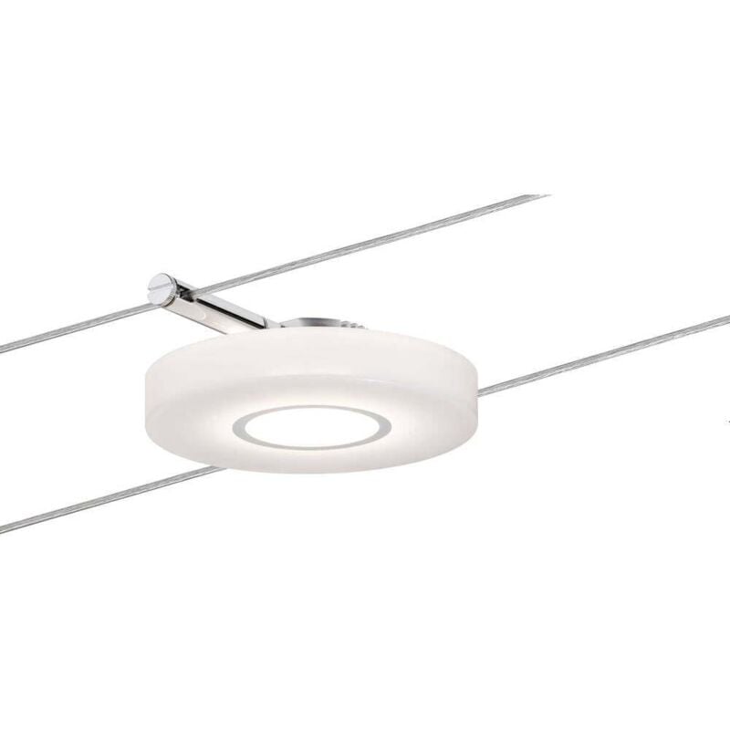 Lampe pour suspension sur câble bt DiscLED i led intégrée 4 w led satin - Paulmann