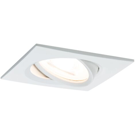 Paulmann Spot Encastrable LED Nova Coin 3-stepdim Autour Orientable Blanc 6,5W