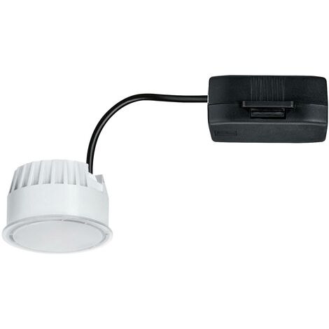 Paulmann – Spot LED encastrable salle de bains 6W – Lumière blanche chaude 2700K – Installation facile dans cavités 30mm – Angle de diffusion 100° - W439602