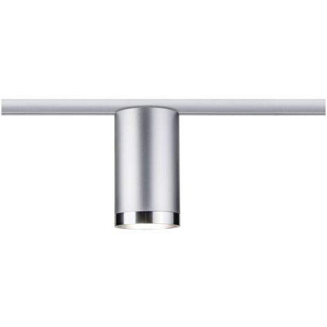 Paulmann Spot Tube Faretto da soffitto URail GU10 Cromo (opaco), Cromo