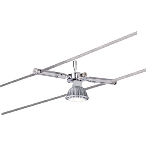 Paulmann Togo Lampe pour suspension sur câble BT universel GU5.3 10 W LED chrome