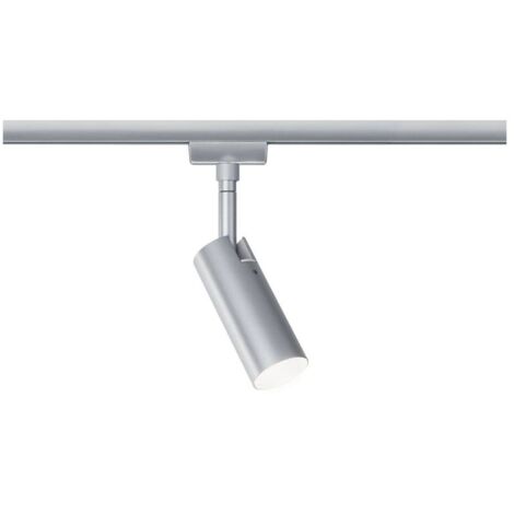 Paulmann Tubo Lampada per sistema su binario URail LED a montaggio fisso 5 W LED (monocolore) Cromo (opaco)