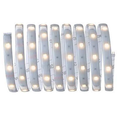 Paulmann TunW 79879 LED MaxLED 250 2,5m Tunable White IP44 Protect Cover incl. 1 Striscia da 8,8 Watt Strip Fascia Luminosa 2700 K 9 W, Argento