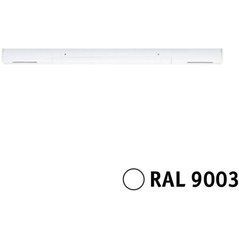 URail 95643 Elément pour système d'éclairage sur rail haute tension Alimentation centrale/à l'extrémité blanc - Paulmann