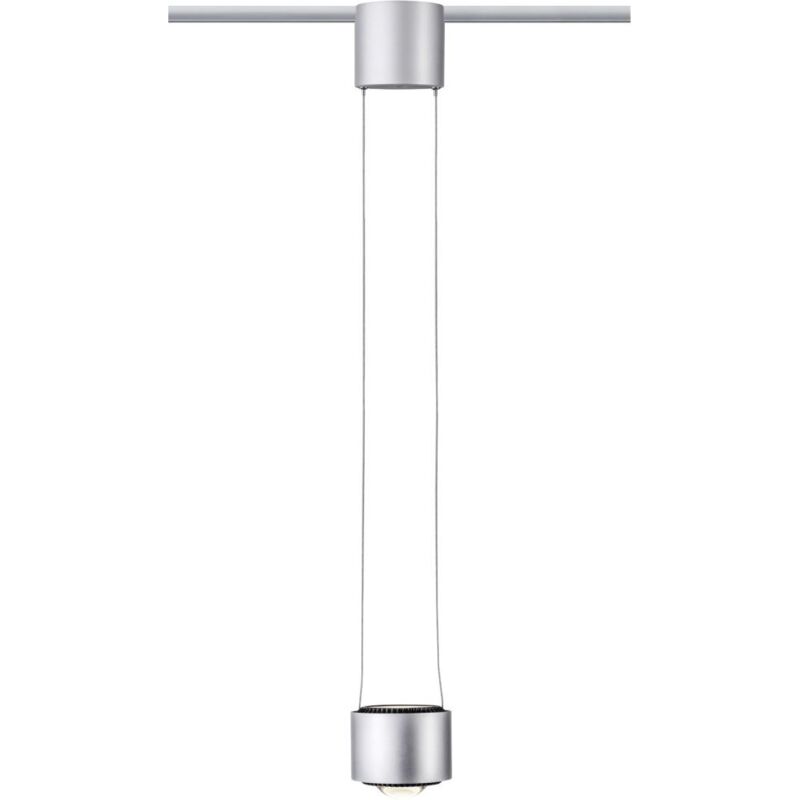Paulmann Licht - Paulmann URail led Pendel Aldan chrom-schwarz ø 9,8 cm warmweiß dimmbar URail Schienenbeleuchtung