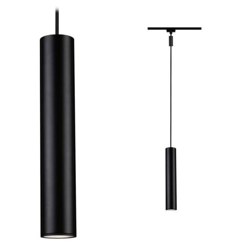 Paulmann URail Pendel Catalejo Luminaire sur rail haute tension URail GU10 noir (mat) W485692