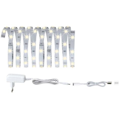 Paulmann YourLED ECO 70428 Kit base striscia LED con spina 12 V 3 m Bianco caldo 1 pz.