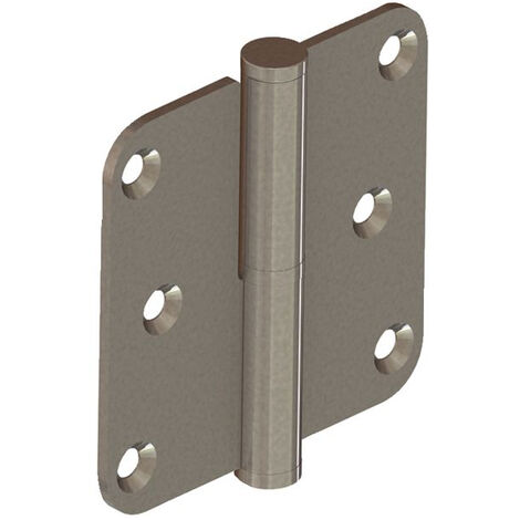 Paumelle Bouts Ronds 100 X 82 Mm - Gauche