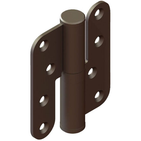 Paumelle Bouts Ronds - 100 X 87 Mm - Droite