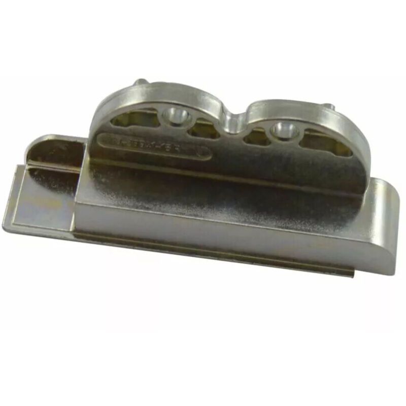 Paumelle acier menuiserie bois ordinaires nœuds ronds coudés main droite 160 x 70 x 80 mm - JARDINIER MASSARD