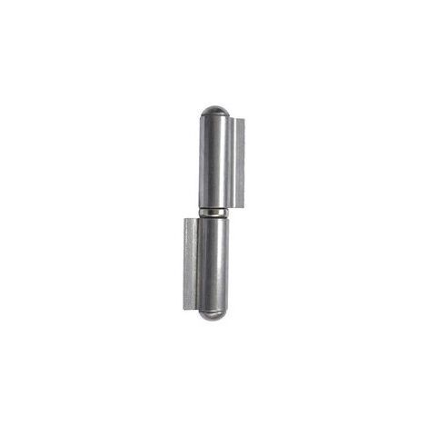 Paumelle de grille roulée 120 mm à souder - BOURG INDUSTRIE                                                                Brut