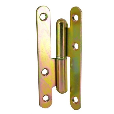 Paumelle de paris gauche pour porte à visser