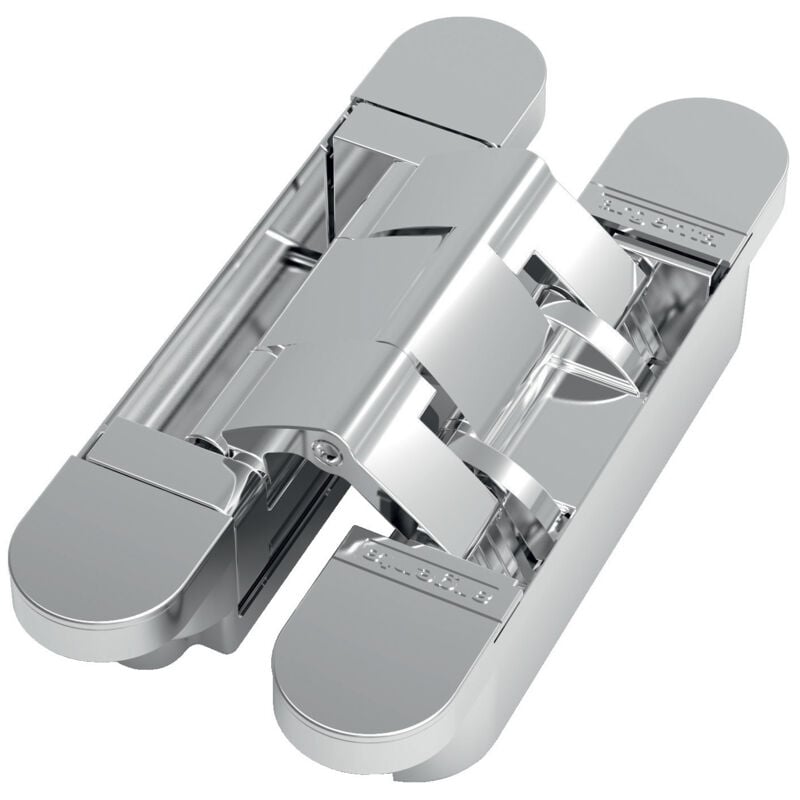 Argenta - Paumelle invisible zamak Neo l 7 120/150 kgs chromé mat