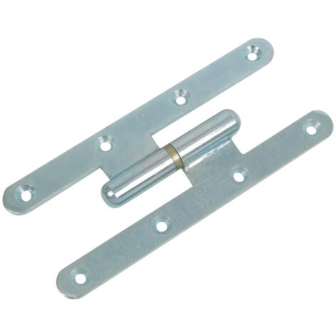Lot de 2 paumelles acier pour meuble HETTICH, L.60 x l.40 mm