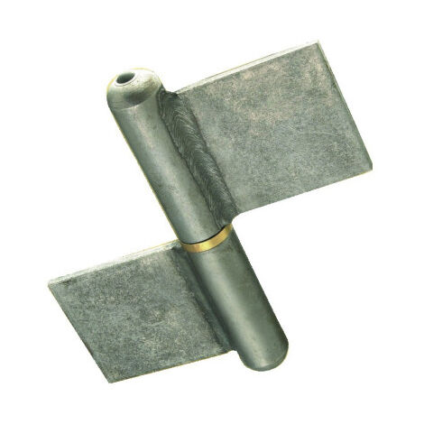 Paumelle Soudée Grille Laiton 160x70 Robustesse Et Fluidité Pour Grilles Lourdes. - Générique