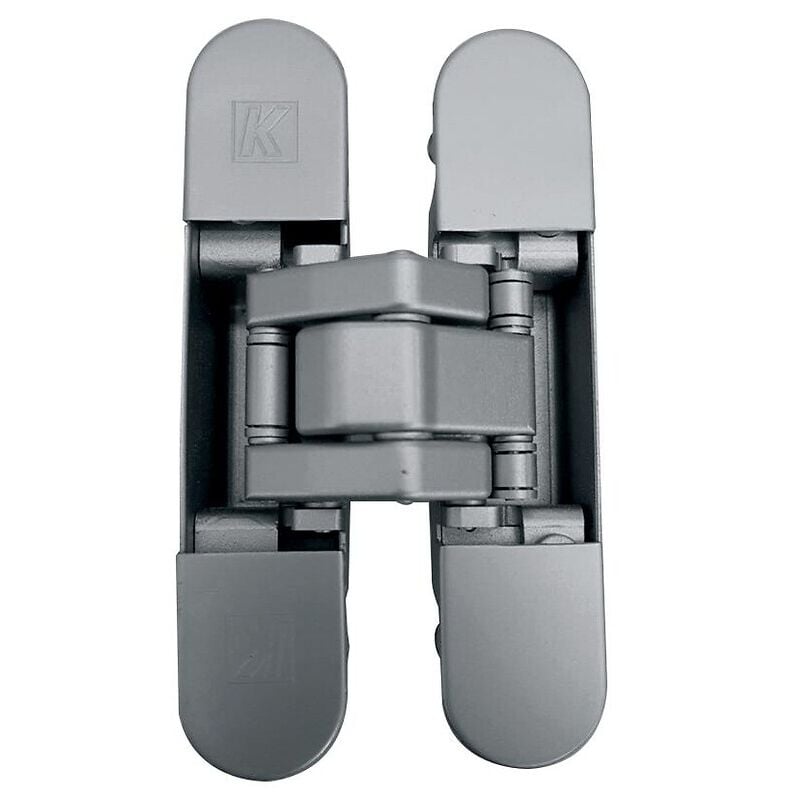 Krona Koblenz - Paumelles invisibles type Kubica K8000 Atomika - noir - charge de 60 kg par paire