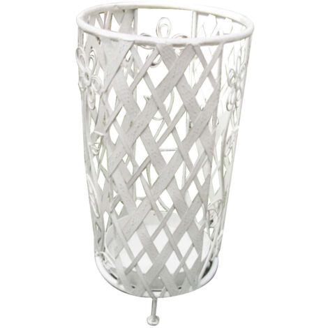 Pause externe externe en acier blanc anglais Altico 26x45h cm