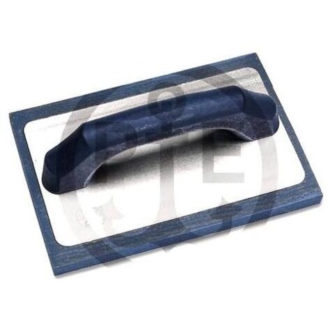 Pavan Frattone in Gomma blu 215 x 142 x 15 Mm gomma a Cellula Medio-fine con Manico Verniciato