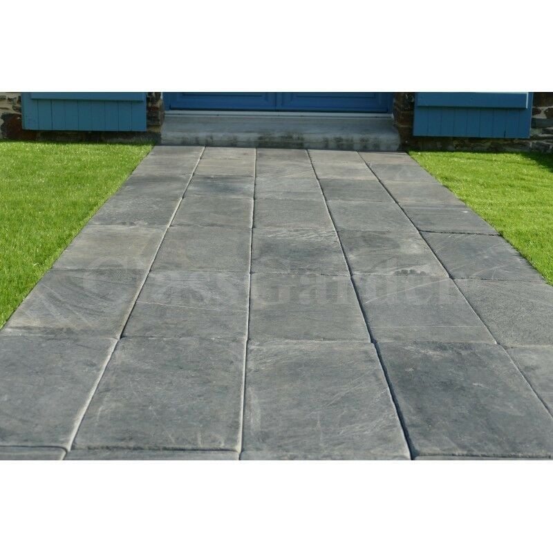 Classgarden - Pavé Patiné 50 cm - Pack 2 pièces - 0,25 m²