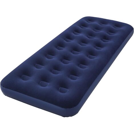 Pavillo MATERASSO GONFIABILE LETTO MATERASSINO SINGOLO DA CAMPEGGIO FLOCCATO