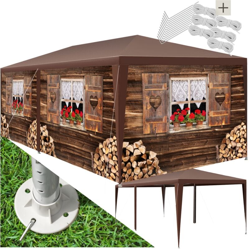 Pavillon ALMCHALET avec parois amovibles -