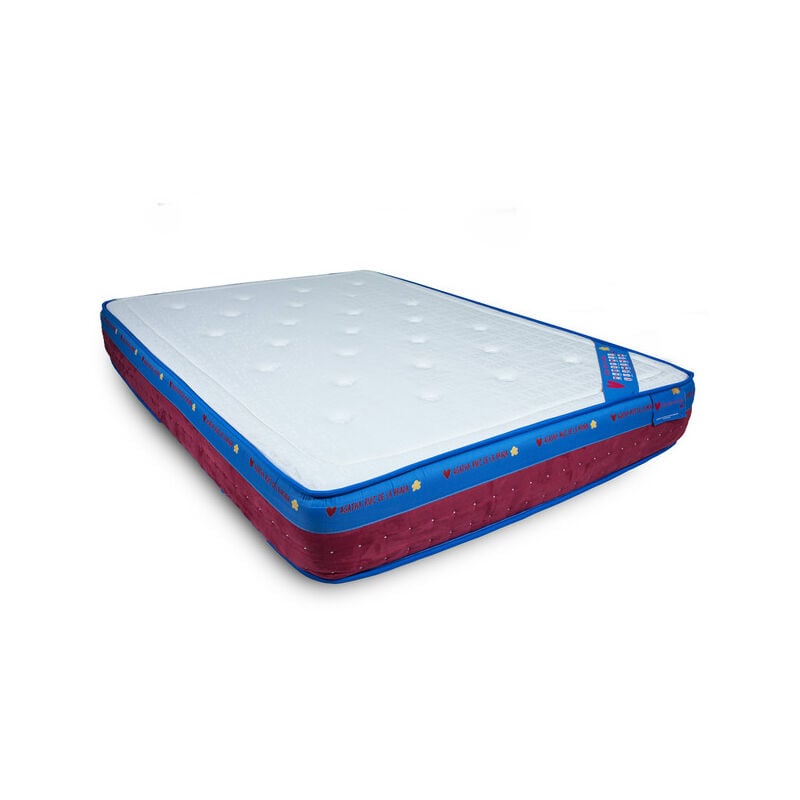 

Pavillon Class – Colchón Exclusive Agatha Ruiz de la Prada – viscoelastica memory foam, alto gramaje, acolchado especial – 25 cm de grosor - 135 x