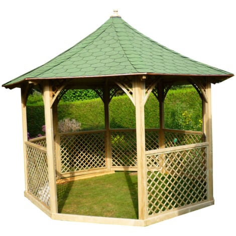 Pavillon de jardin de luxe - Octogonal / 8,78 m2