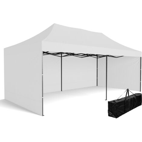 Pavillon de shopping express - 3 x 6 m - blanc