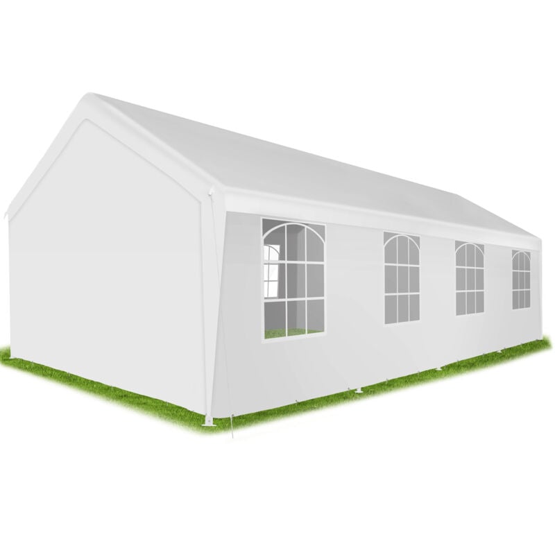 Tectake - Pavillon Mammut 8x4m avec système d'emboîtage, solide et étanche -