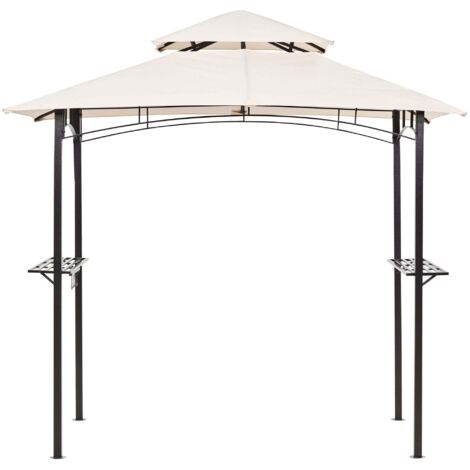 Pavillon NARO Metall 240 cm 148 cm Beige