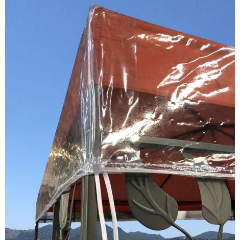 Pavillon Schutzhaube 2x3m Wasserdicht Transparent