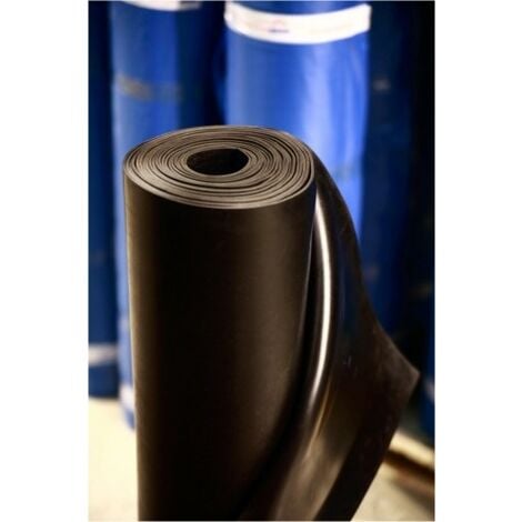 Revestimiento de Caucho Antideslizante Suelo Goma PVC (Gris-140 x 250 cm)