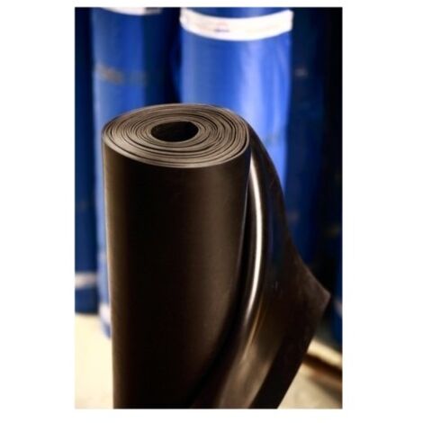 Pavimento Aislamiento 1Mtx10Mtx5Mm Suelo Tecnogoma Caucho Negro