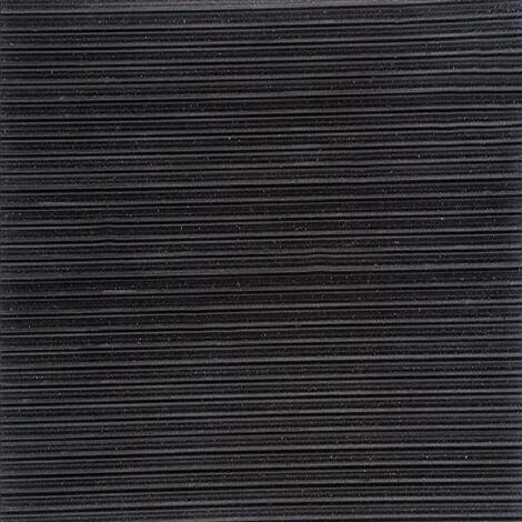PAVIMENTO EUROGOMMA MILLERIGHE 3MM H120CM NERO