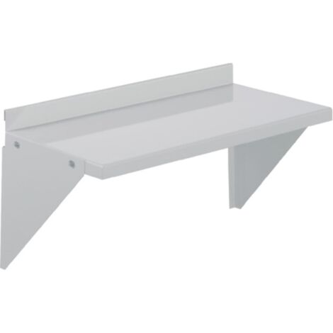 Pavimento in acciaio grigio chiaro L450xP220mm con foro per piastra con fessura