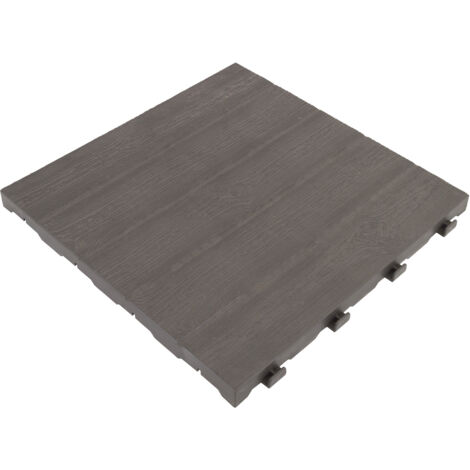 PAVIMENTO IN PP 40X40X2,5 CM E40 LM EFFETTO LEGNO 6 PZ