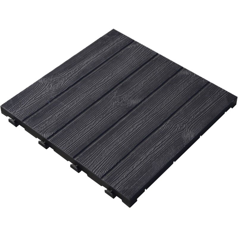 Pavimento In Pp Cm.40x40 Eff. Legno E40lm